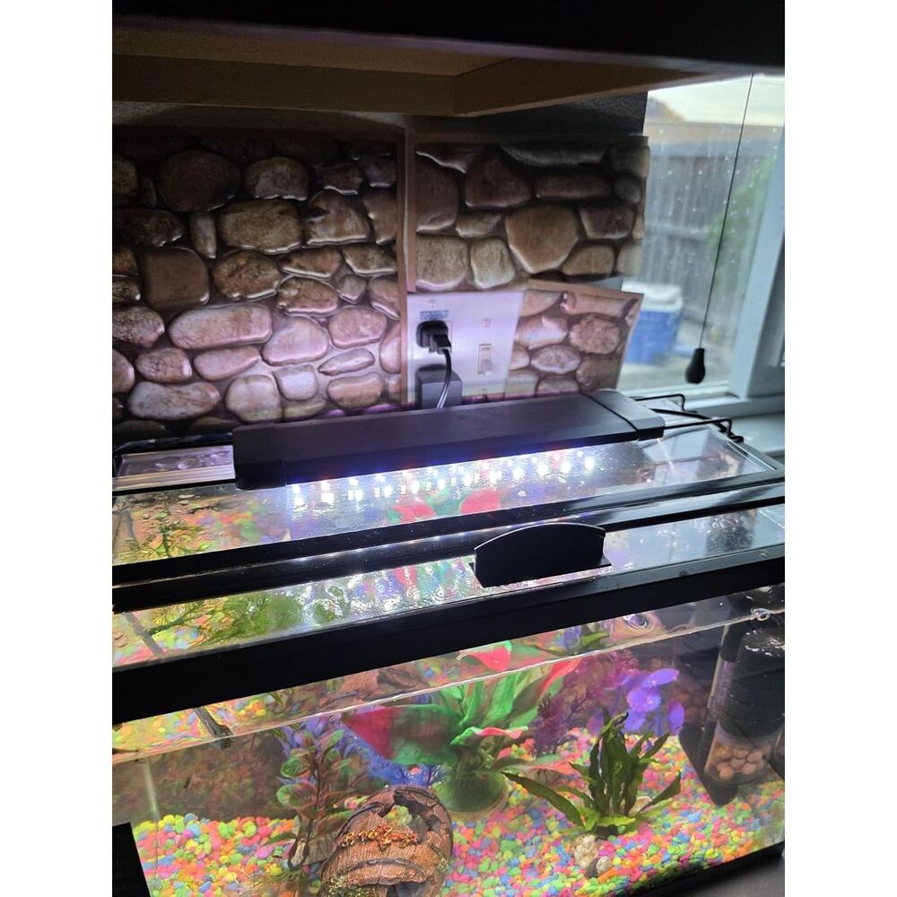 11W Aquarium LED Light for 12 to 18 Inch Fish Tanks Extendable Fish Tank Light - Picture 10 of 11